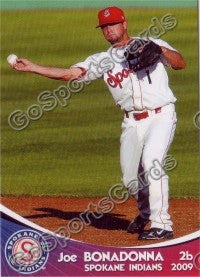 2009 Spokane Indians Jo Bonadonna