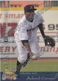 2012 State College Spikes Jodaneli Carvajal