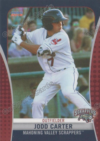 2016 Mahoning Valley Scrappers Jodd Carter
