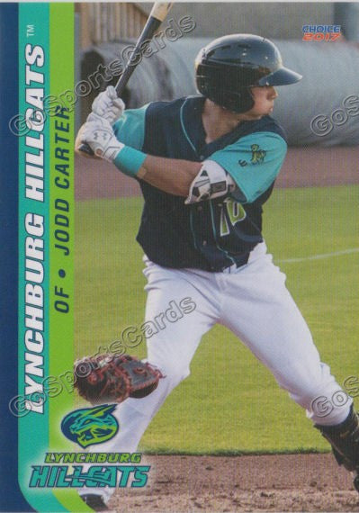 2017 Lynchburg Hillcats Jodd Carter