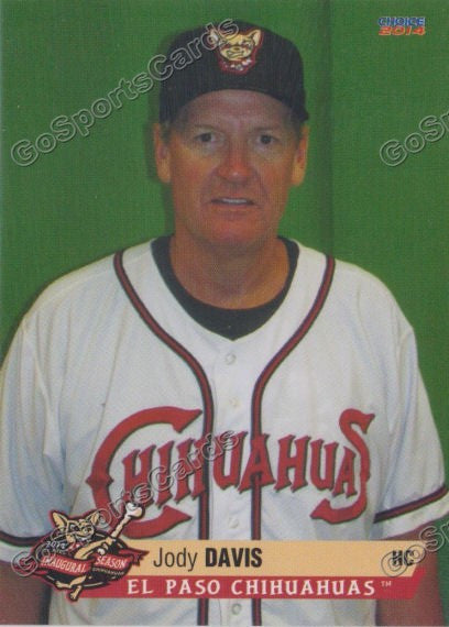 2014 El Paso Chihuahuas Jody Davis