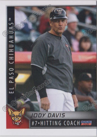 2015 El Paso Chihuahuas Jody Davis