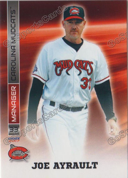 2017 Carolina Mudcats Joe Ayrault