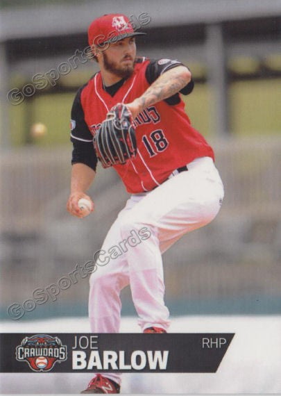 2018 Hickory Crawdads 2nd Joe Barlow