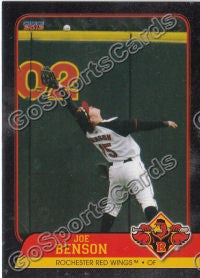 2012 Rochester Red Wings Joe Benson