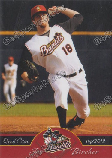 2013 Quad Cities River Bandits Joe Bircher