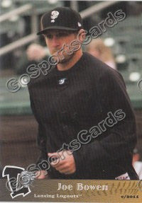 2011 Lansing Lugnuts Joe Bowen