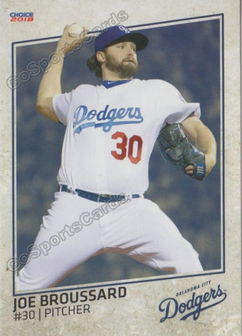 2018 Oklahoma City Dodgers Joe Broussard