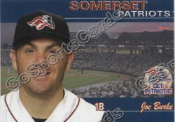 2011 Somerset Patriots Joe Burke