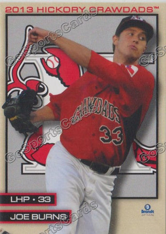 2013 Hickory Crawdads Joe Burns