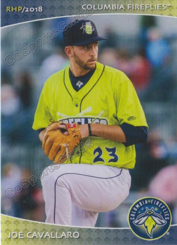 2018 Columbia Fireflies Joe Cavallaro