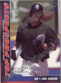 2002 International League Top Prospects Choice Joe Crede
