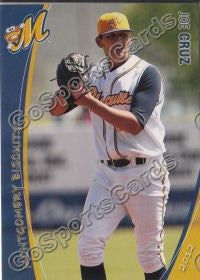 2012 Montgomery Biscuits Joe Cruz