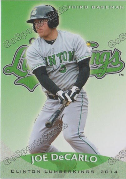 2014 Clinton LumberKings Joe DeCarlo