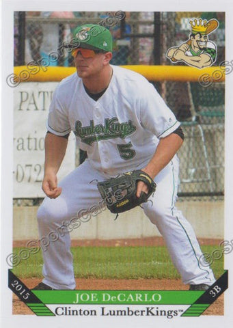 2015 Clinton Lumberkings Joe DeCarlo