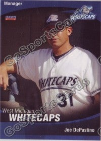 2008 West Michigan WhiteCaps Joe DePastino