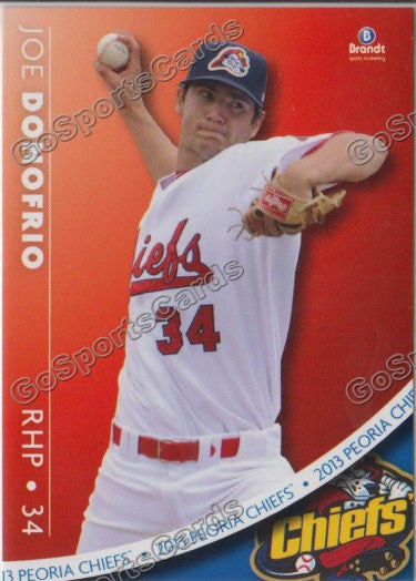 2013 Peoria Chiefs Joe Donofrio