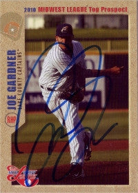 Joe Gardner 2010 MidWest League Top Prospects (Autograph)