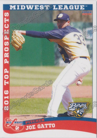 2016 Midwest League Top Prospect Joe Gatto