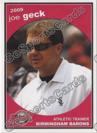 2009 Birmingham Barons Joe Geck