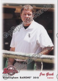 2010 Birmingham Barons Joe Geck