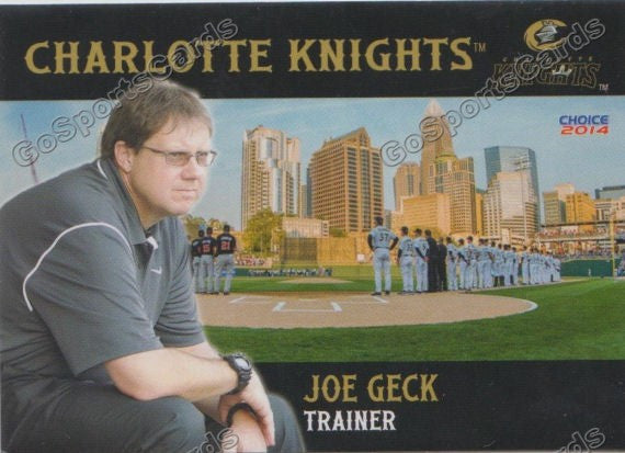 2014 Charlotte Knights Joe Geck
