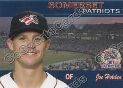 2011 Somerset Patriots Joe Holden