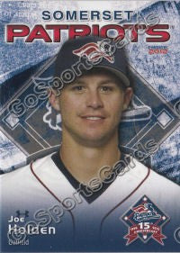 2012 Somerset Patriots Joe Holden