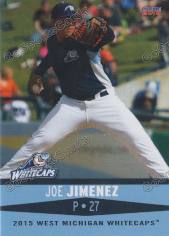 2015 West Michigan Whitecaps Joe Jimenez
