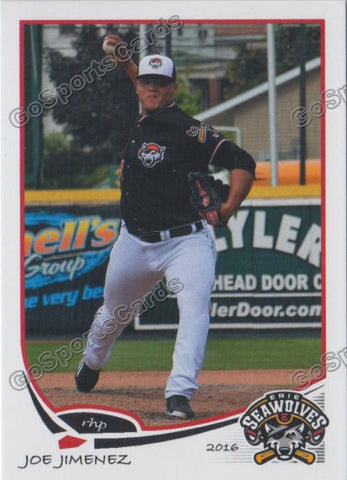 2016 Erie SeaWolves Joe Jimenez