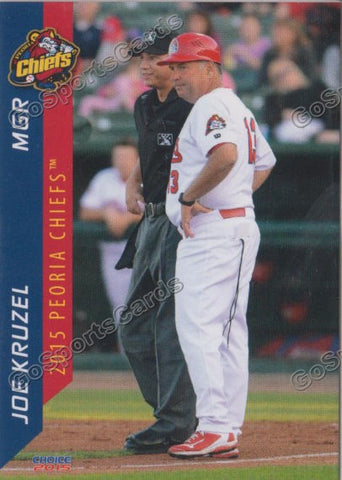 2015 Peoria Chiefs Joe Kruzel