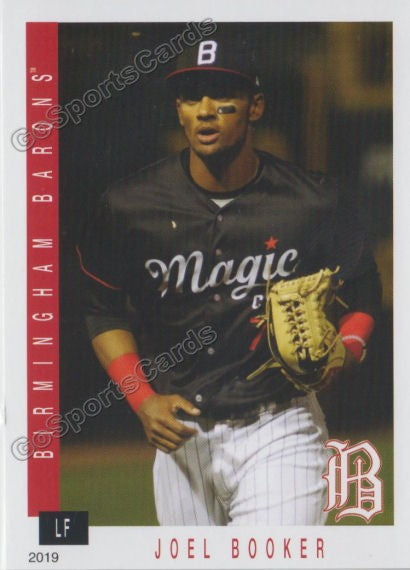 2019 Birmingham Barons Joel Booker