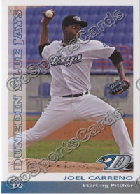 2010 Dunedin Blue Jays Joel Carreno