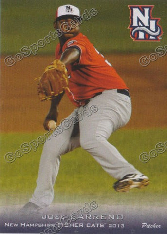 2013 New Hampshire Fisher Cats Joel Carreno