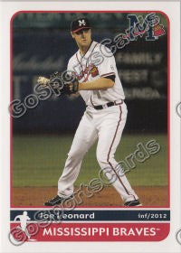2012 Mississippi Braves Joe Leonard