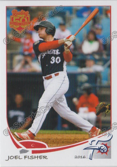 2016 Reading Fightin Phils Joel Fisher
