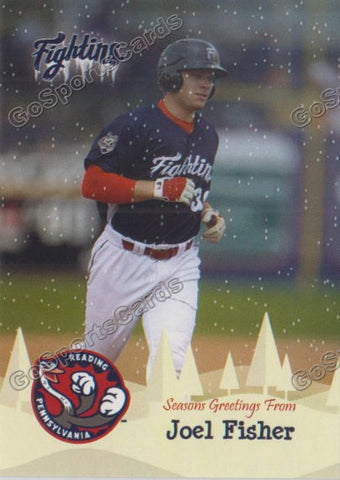 2016 Reading Fightin Phils Holiday Joel Fisher