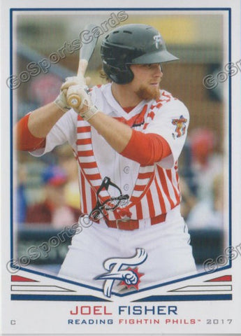 2017 Reading Fightin Phils Joel Fisher