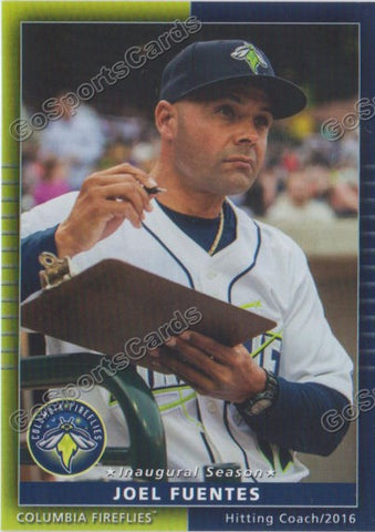 2016 Columbia Fireflies Joel Fuentes