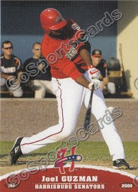 2009 Harrisburg Senators Joel Guzman