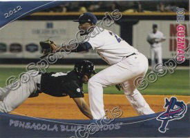2012 Pensacola Blue Wahoos Joel Guzman