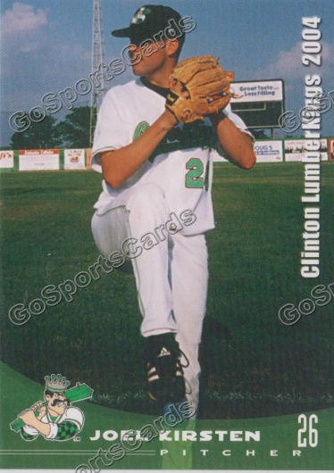 2004 Clinton Lumberkings Joel Kirsten