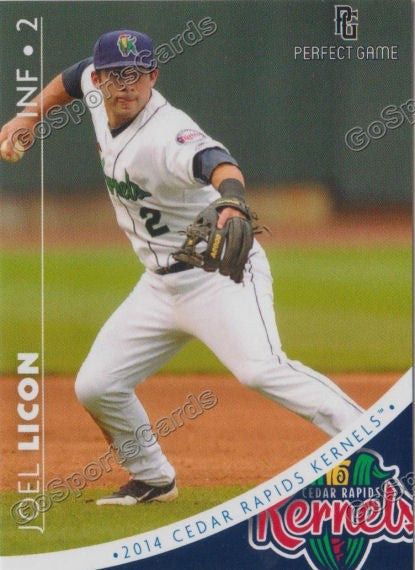 2014 Cedar Rapids Kernels Joel Licon