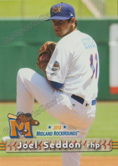 2018 Midland RockHounds Joel Seddon