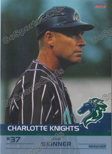 2013 Charlotte Knights Joel Skinner