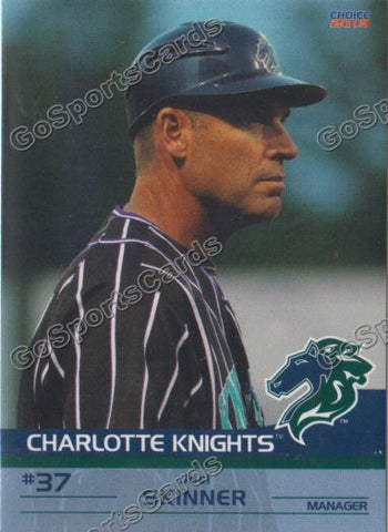 2013 Charlotte Knights Joel Skinner