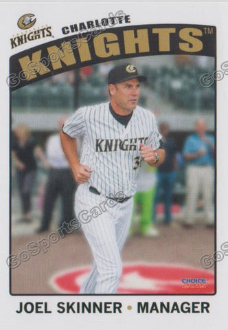 2015 Charlotte Knights Joel Skinner