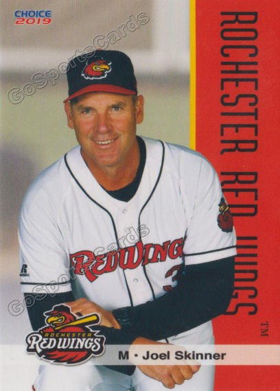 2019 Rochester Red Wings Joel Skinner