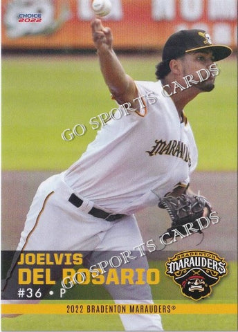 2022 Bradenton Marauders Joelvis Del Rosario