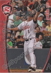 2012 Richmond Flying Squirrels Joel Weeks